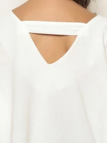 Women Tops - 白色 - 查看 5