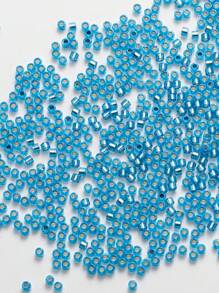 1200pcs 2.0mm Silver-foil Coated Bohemian Glass Beads Diy Loose Beads For Jewelry Making