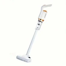 1pc Wireless Handheld Vacuum Cleaner With Long Handle For Home Cleaning, High Suction Power, Suitable For Car Use - White - View 6
