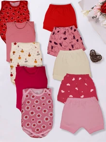 Baby Girls Sets - Rosa Pálido - Ver 1