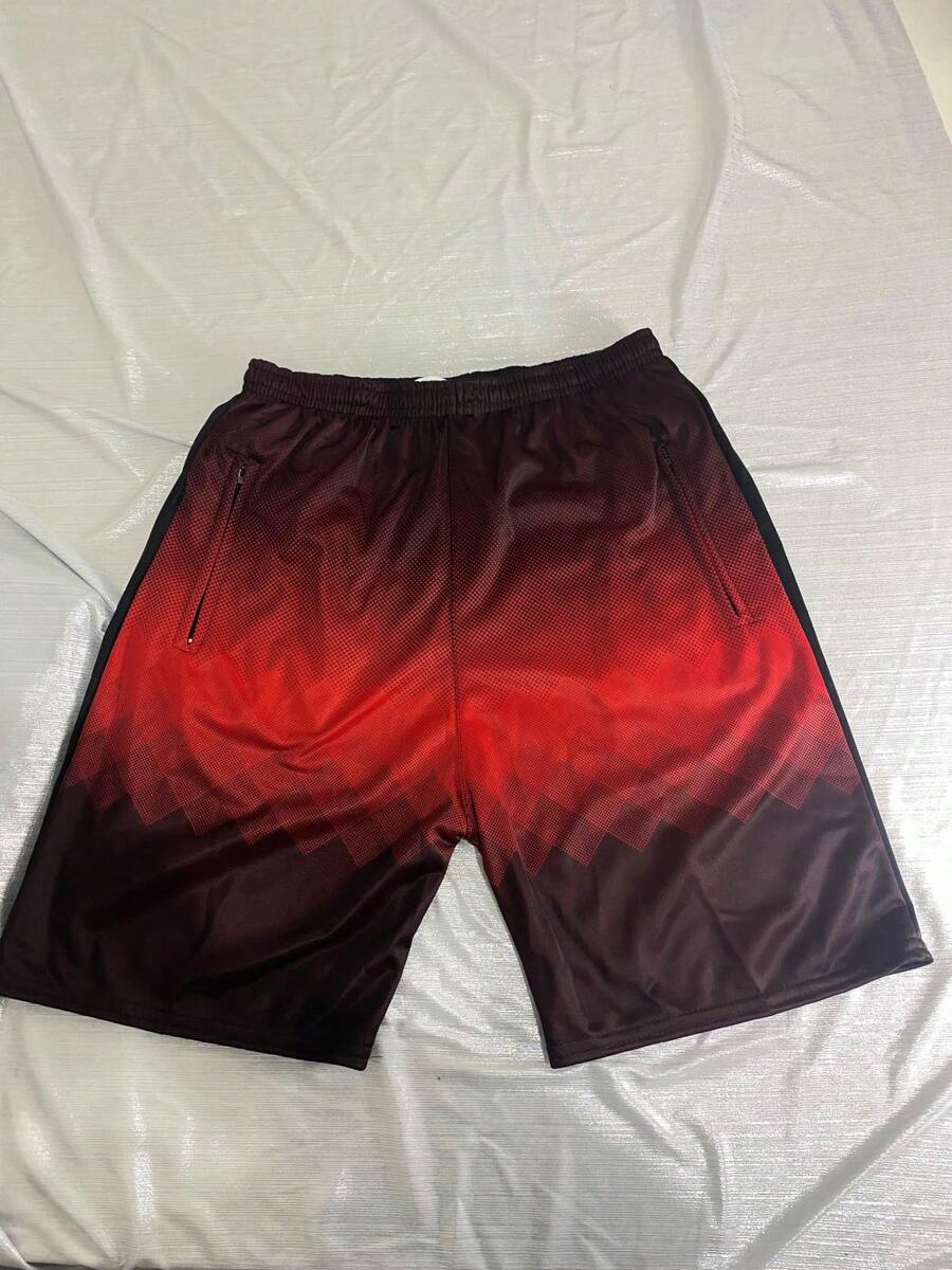 Men Shorts - Red - View 1