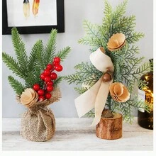 Christmas Decoration Red Berries Style - Red - View 3