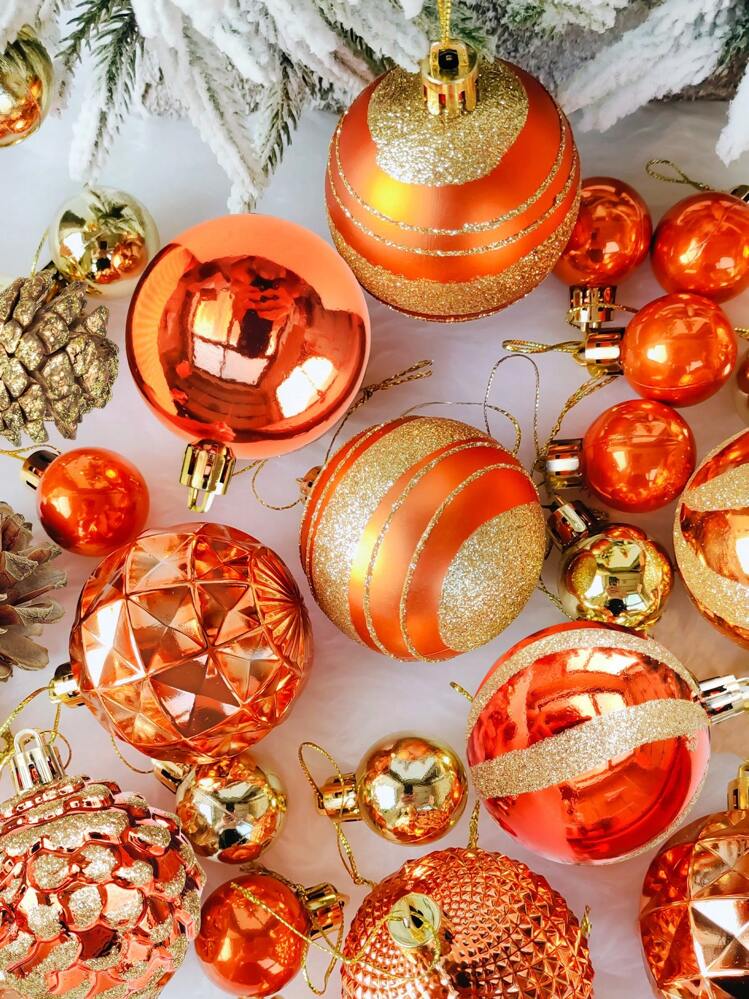 ケーキ屋　外壁　装飾　オブジェ　オーナメント　オレンジ　カット　スライスオレンジ オーナメントセット 18set rouge ルージュ クリスマスツリー