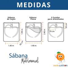 Juego de Sábanas Lisas, Tacto Algodón, Ideal para usar durante todo el año. Colores Vibrantes. - Lila Púrpura - Ver 7