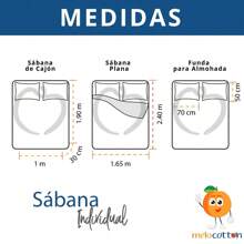 Juego de Sábanas Lisas, Tacto Algodón, Ideal para usar durante todo el año. Colores Vibrantes. - Lila Púrpura - Ver 5