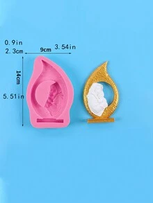 1pc Virgin Mary Silicone Mold - Multicolor - View 4
