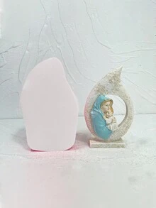 1pc Virgin Mary Silicone Mold - Multicolor - View 2