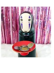 Alcancia Traga Monedas Viaje De Chihiro Kaonashi - Blanco y Negro - Ver 5