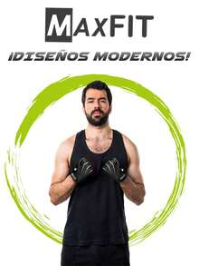 MAXFIT SPORTS Sports Gloves/Model ST006 - 灰色 - 查看 7