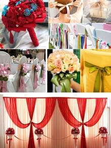 ( 1 Cuộn , Chiều rộng : 4CM , Chiều dài : 21m ) DIY Xa ten Ruy băng Đối với Hoa hồng Hoa Làm , Bánh , Qủa tặng , Lễ cưới , Buổi tiệc Đồ trang trí , Nơ - Xanh đậm - Xem 6