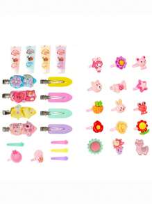 1pc New Princess Girls' Luggage Box, Diy Hair Clip Accessory Box, Handmade Pretend Play Gift Box, Hair Clip & Miscellany Storage Box - Multicolor - View 7