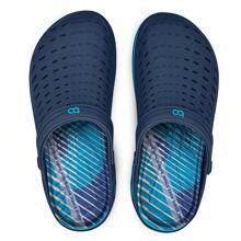 Men Clogs - أزرق بحري - مشاهدة 2