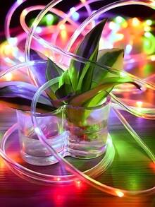 Serie De Luces LED Manguera 10 Metros 8 Modos De Iluminación - Multicolor - Ver 3