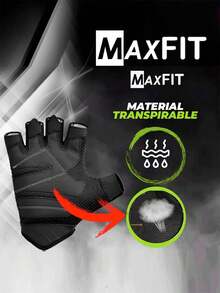 MAXFIT SPORTS Sports Gloves/Model ST006 - 灰色 - 查看 4