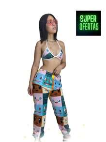 Duo Pajamas For Square Couples - White - View 4