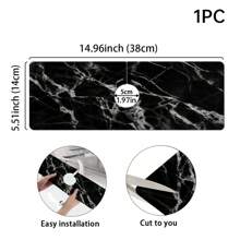 1pc Coffee Themed Vintage Pattern Waterproof Absorbent Coaster, Kitchen Mat, Perfect For Coffee Bar, Kitchen Counter And Coffee Machine