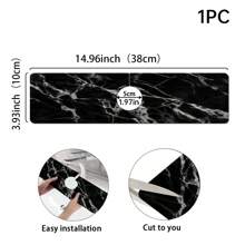 1pc Coffee Themed Vintage Pattern Waterproof Absorbent Coaster, Kitchen Mat, Perfect For Coffee Bar, Kitchen Counter And Coffee Machine