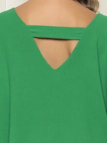 Women Tops - màu xanh lá - Xem 5