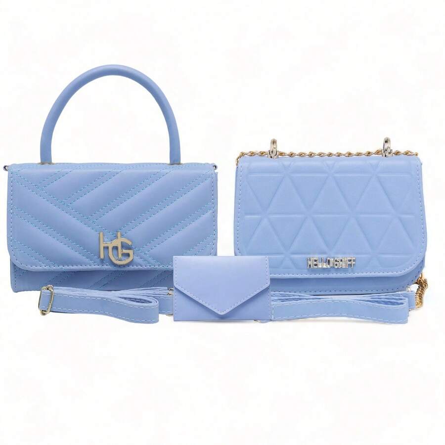 Women Shoulder Bags - 藍色 - 查看 1