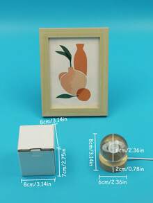 1pc Colorful Nightlights Illuminate Crystal Ball Decorative Lights Saturn Shaped/Milky Way Holiday Gift Decorative Lights For Your Loved Ones - Multicolor - View 2