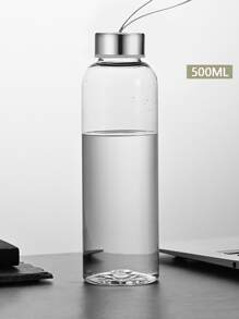 1入透明便攜運動水瓶,適用於戶外活動 - 無色 - 查看 9