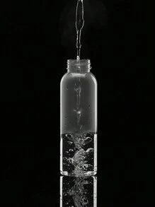 1入透明便攜運動水瓶,適用於戶外活動 - 無色 - 查看 4