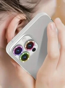 3PCS Metal Ring Protector Glass For Apple17/17Air/17pro/17promax/16/16pro/16plus/16promax 14 13 11 12 Pro Max Mini Camera Lens Protection On Apple 11 14 Pro Max - Multicolor - View 5