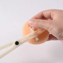 1pc Disposable Tattooing Plier With Sterilization Package For Piercing Positioning, Slanting Mouth Plier (without Needle) - White - View 9