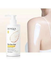 Crema Extracto Arroz Aclara Piel QUITA Manchas LOCION - Blanco - Ver 1