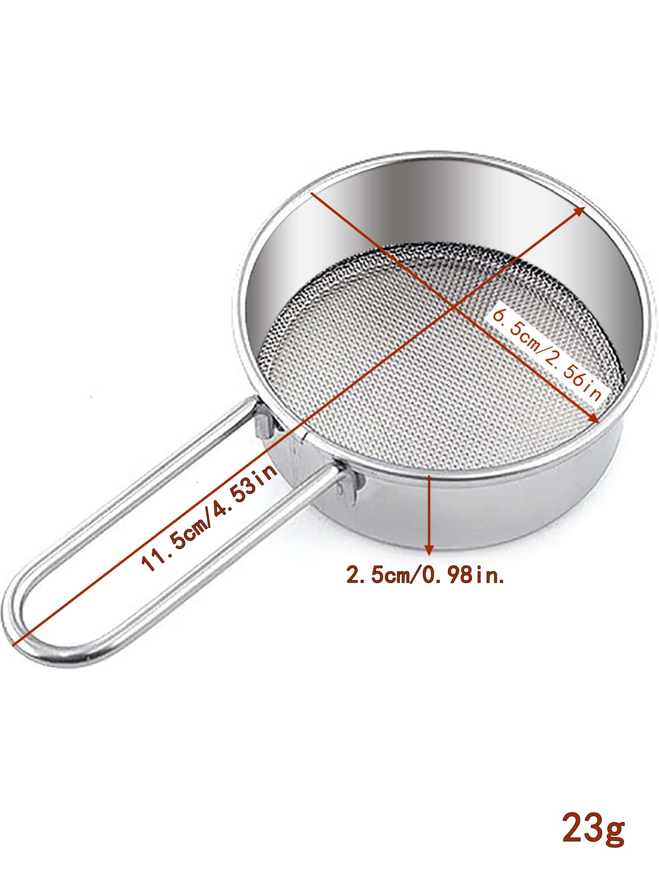 فولاذ غير قابل للصدأ سكر اهتزاز قطعة واحدة