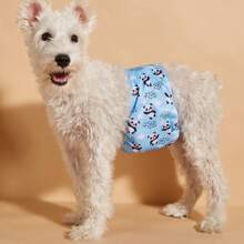 New Cross-Border Product Tropical Fruit & Cherry Cartoon Fruit Animal Pattern Male Dog Physiological Pants, Anti-Harassment, Washable Male Dog Diaper