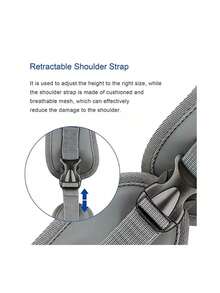 Mochila Cangurera Transportadora Perros,gatos,mascotas - Azul - Ver 7