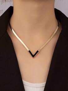1pc Niche Designed Simple Fashionable Collarbone Necklace