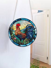 1 Miếng Duy nhất 3D Acrylic Gà trống Cửa sổ Treo : Hoàn hảo Quà sinh nhật Đối với Mẹ , , Giáo viên Hoặc - Nhiều màu - Xem 7