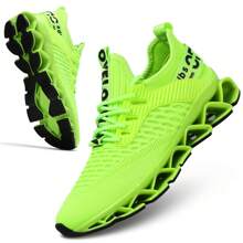 Women's Fashion Sneakers Running Shoes Non Slip Tennis Shoes Athletic Walking Blade Gym Sports Shoes - 薄荷綠 - 查看 1