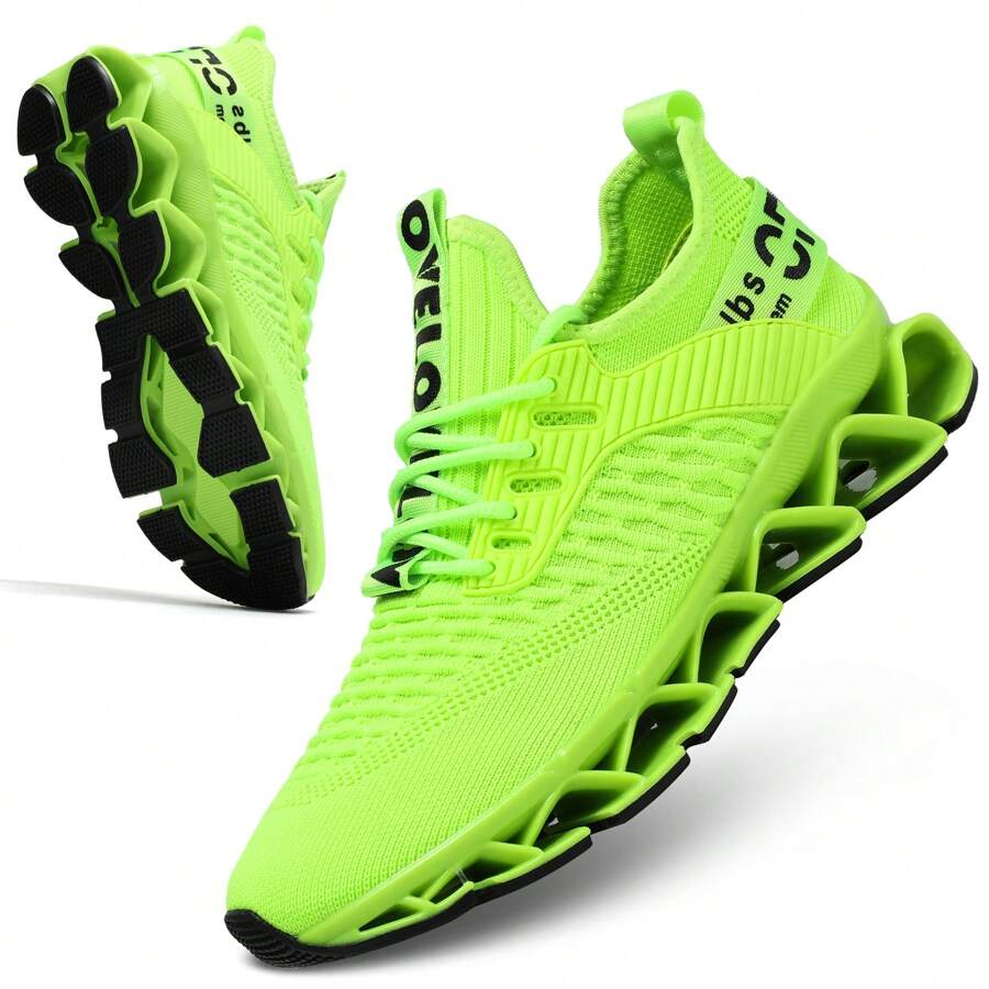 Women's Fashion Sneakers Running Shoes Non Slip Tennis Shoes Athletic Walking Blade Gym Sports Shoes - 薄荷綠 - 查看 1
