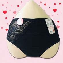 Calzones para Mujer con encaje de tiro alto 3 piezas de cobertura completa. - Multicolor - Ver 5