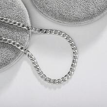 5mm不銹鋼頸鏈男女適用,鈦鋼極簡頸/手鍊飾品配件