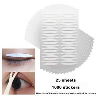 25枚/100個 二重まぶたテープ、内側と外側の二重まぶた用リフター ストリップ、目を引き上げるテープ、目立たない、凹凸のある瞼や奥二重にも適しています。たるんだ瞼さよなら、メイクアップ、安価、ルームデコ、バニティ、トラベル、ベッドルーム、メイクアップアクセサリー、安価、ストッキングスタッファー、メイクアップ、メイクアップツール、安価な品物、ギフト、女性へのギフト、クリスマスギフト