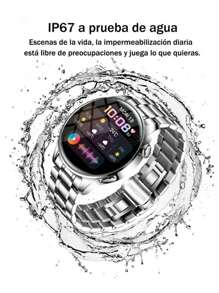 Petukita Box BW1256 Unisex Metallic Sports Smart Watch - Silver - View 5