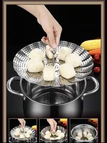 Steamed Fish Racks - Silver - View 7