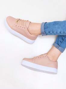 Women Casual Shoes - 珊瑚橙 - 查看 5