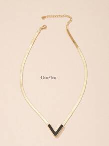 1pc Niche Designed Simple Fashionable Collarbone Necklace
