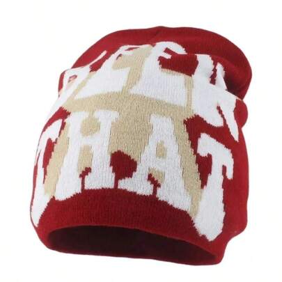 New Men Beanie Autumn Winter Beanies For Women Men Outdoor Sport Ski Cap Fashion Streetwear Knitted Hat Christmas Hat Fall Outfit