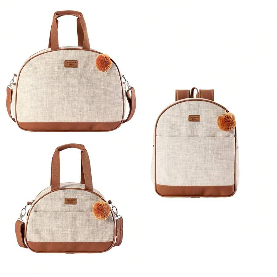Diaper Bags - 米色 - 查看 1