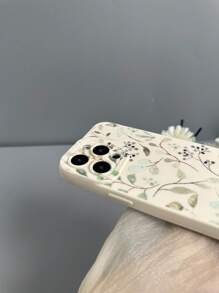 1pc Transparent Air Cushion TPU Phone Case With Colored Drawing Pattern, Anti-Drop And Shockproof, Compatible With Apple And Compatible With Samsung Models,International Version, Not The Domestic Version - Multicolor - View 3