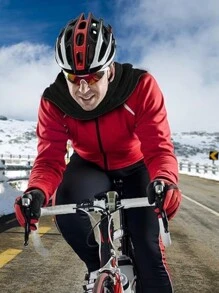 1 Pieza Cuello De Invierno Grueso De Forro Polar Para Exteriores Contra Viento, Polvo Y/o Para Mantenerse Caliente. Adecuado Para Montar, Esquiar, Patinar, Acampar. También Puede Utilizarse Como Mascarilla Y/o Diadema