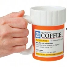 Taza de Cerámica en Forma de Pastillero Regalos para Médicos - Multicolor - Ver 4