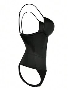 Bodysuit Body Shaper Tummy Control And Hip Lift - Black - View 5