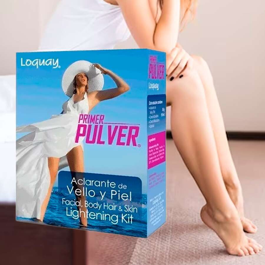 Aclarante de piel al instante aclarador de codos axilas rodillas blanqueador corporal efectivo axilas blanqueador de rodilla ingles vello al instante - Azul - Ver 1